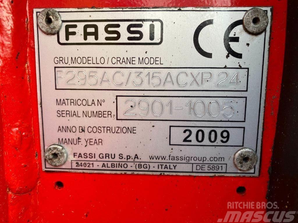 Fassi F315 A.24 + REMOTE + 4X OUTRIGGER F315ACXP.24 Rakodó daruk