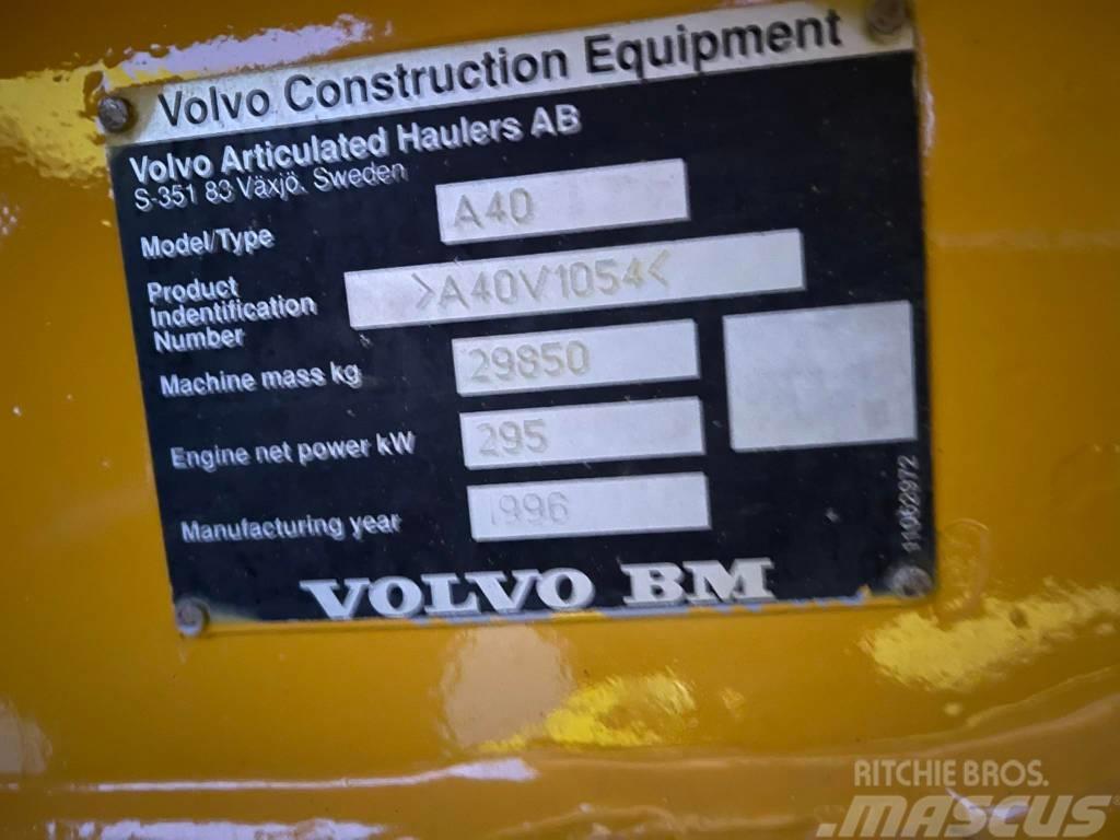 Volvo A40C Csuklósdömperek