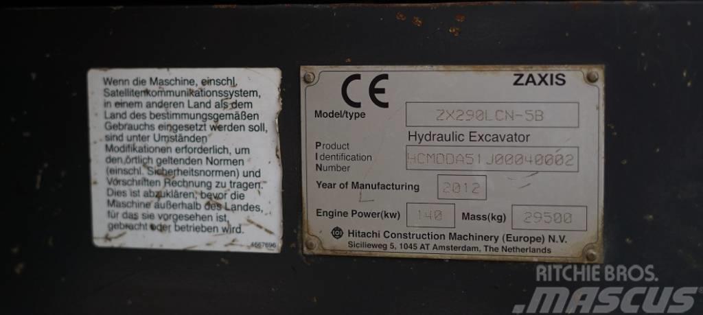 Hitachi ZX 290 LC N-5 Lánctalpas kotrók
