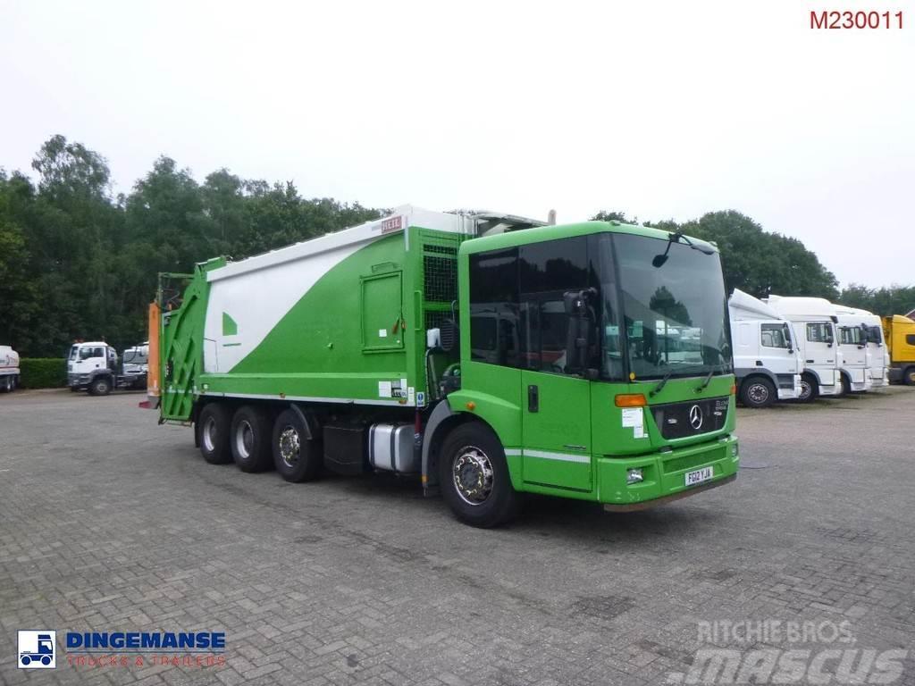 Mercedes-Benz Econic 3233 8X4 RHD Euro 5 refuse truck Hulladék szállítók