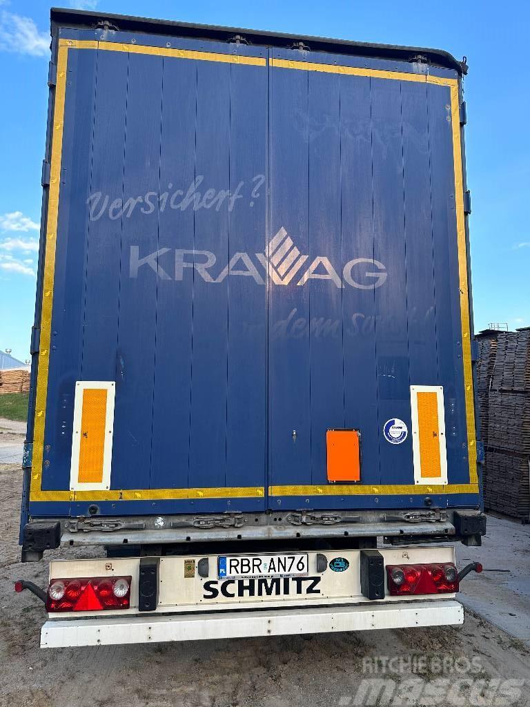 Schmitz Cargobull S01 Elhúzható ponyvás félpótkocsik