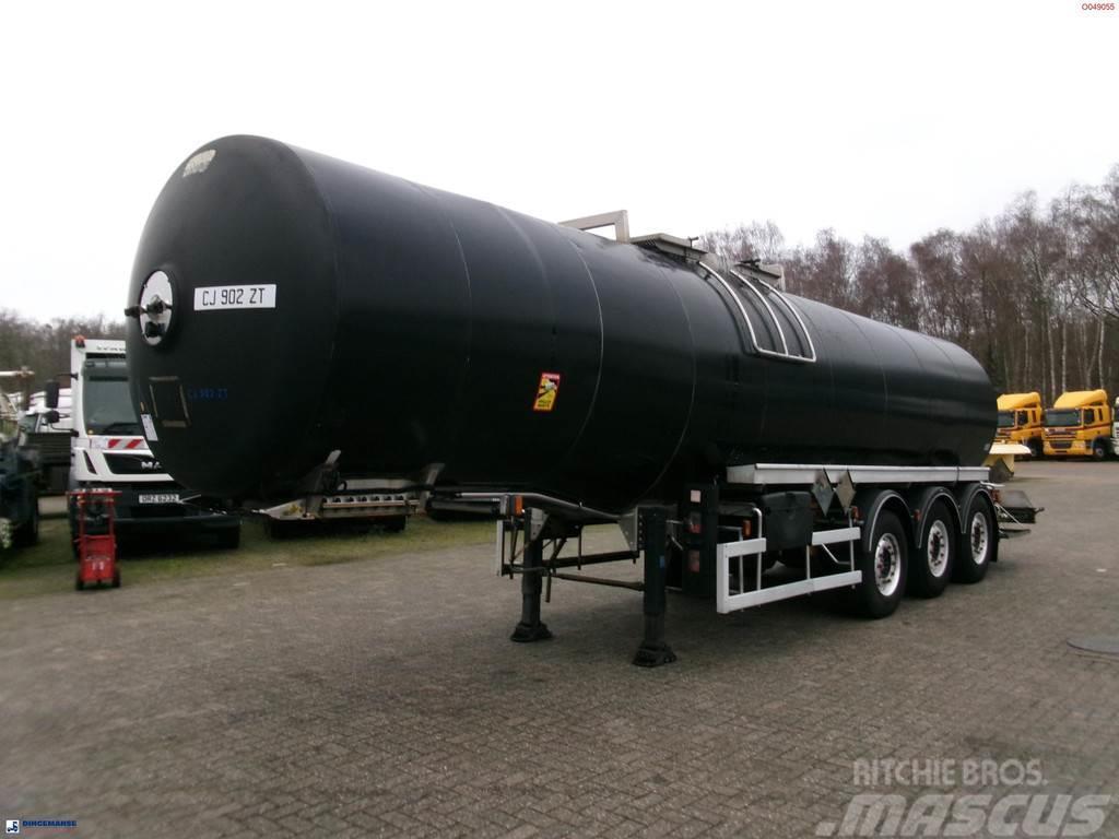 Magyar Bitumen / heavy oil tank inox 30.5 m3 / 1 comp + m Tartályos félpótkocsik