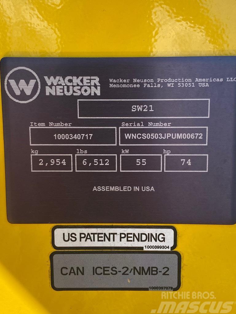 Wacker Neuson SW21 Kompaktrakodók