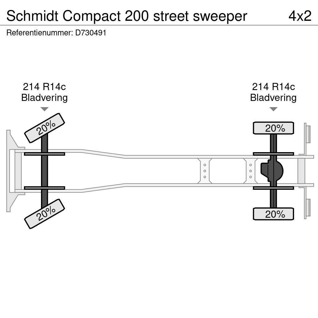 Schmidt Compact 200 street sweeper Vákuum teherautok