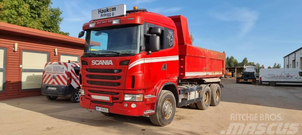 Scania G480 (6X4) Hidraulikus konténerszállító