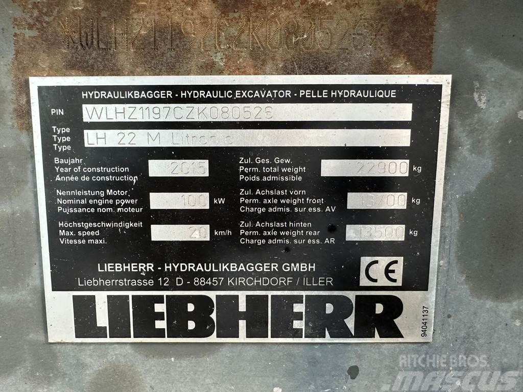 Liebherr LH22 Excavator Speciális kotrók