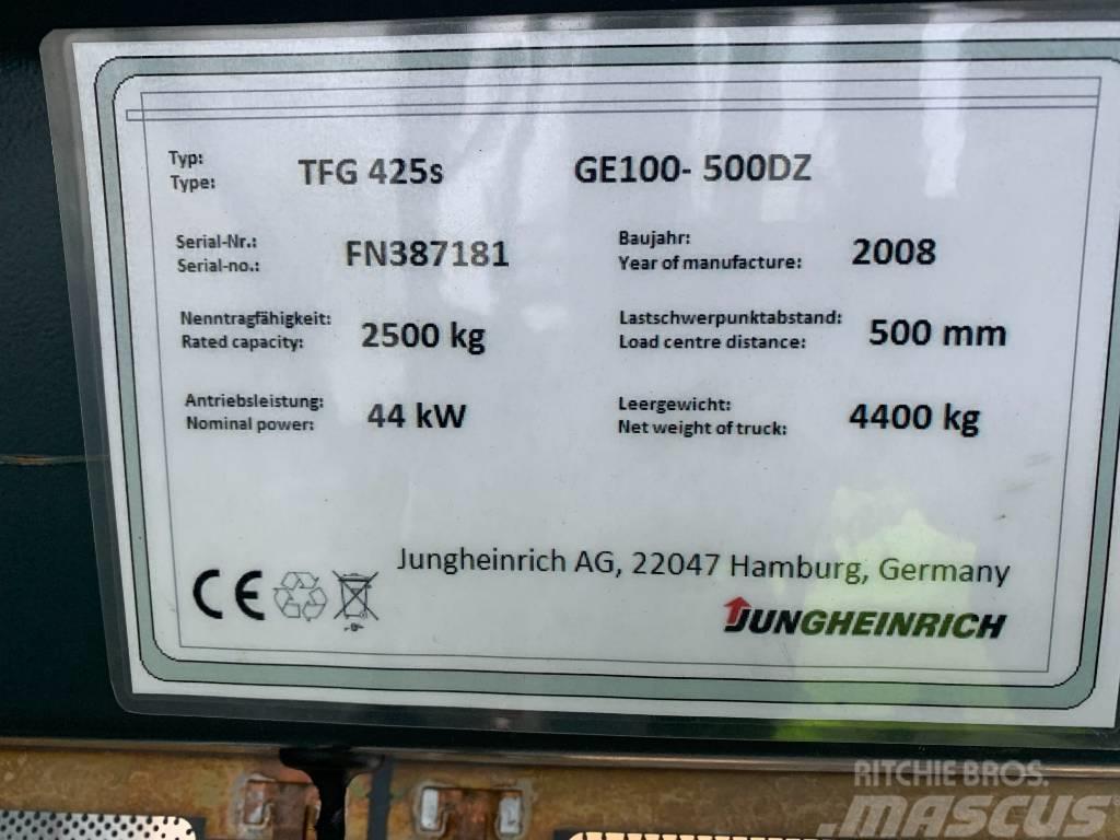 Jungheinrich TFG 425 S Gázüzemű targoncák
