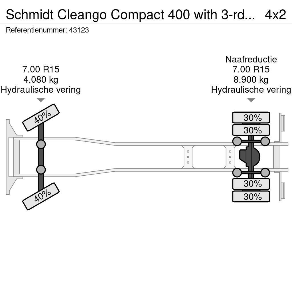 Schmidt Cleango Compact 400 with 3-rd brush Utcaseprő teherautók