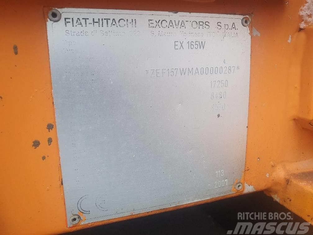 Fiat-Hitachi EX 165 W Gumikerekes kotrók