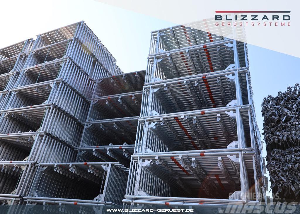  1041,34 m² Blizzard Arbeitsgerüst aus Stahl Blizza Állvány felszerelések