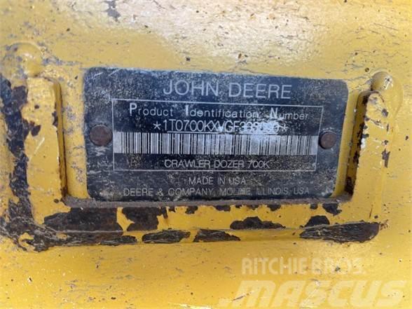 John Deere 700K LGP lánctalpas dózerek