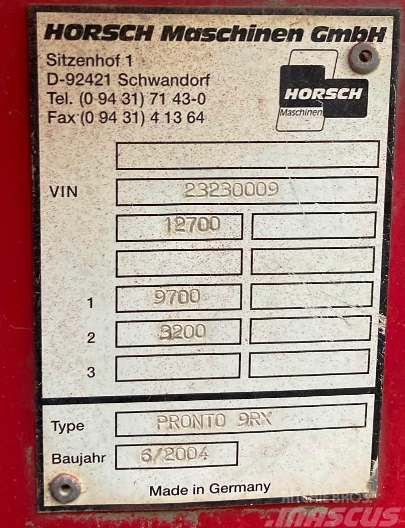 Horsch Pronto 9 RX Sorvetőgép