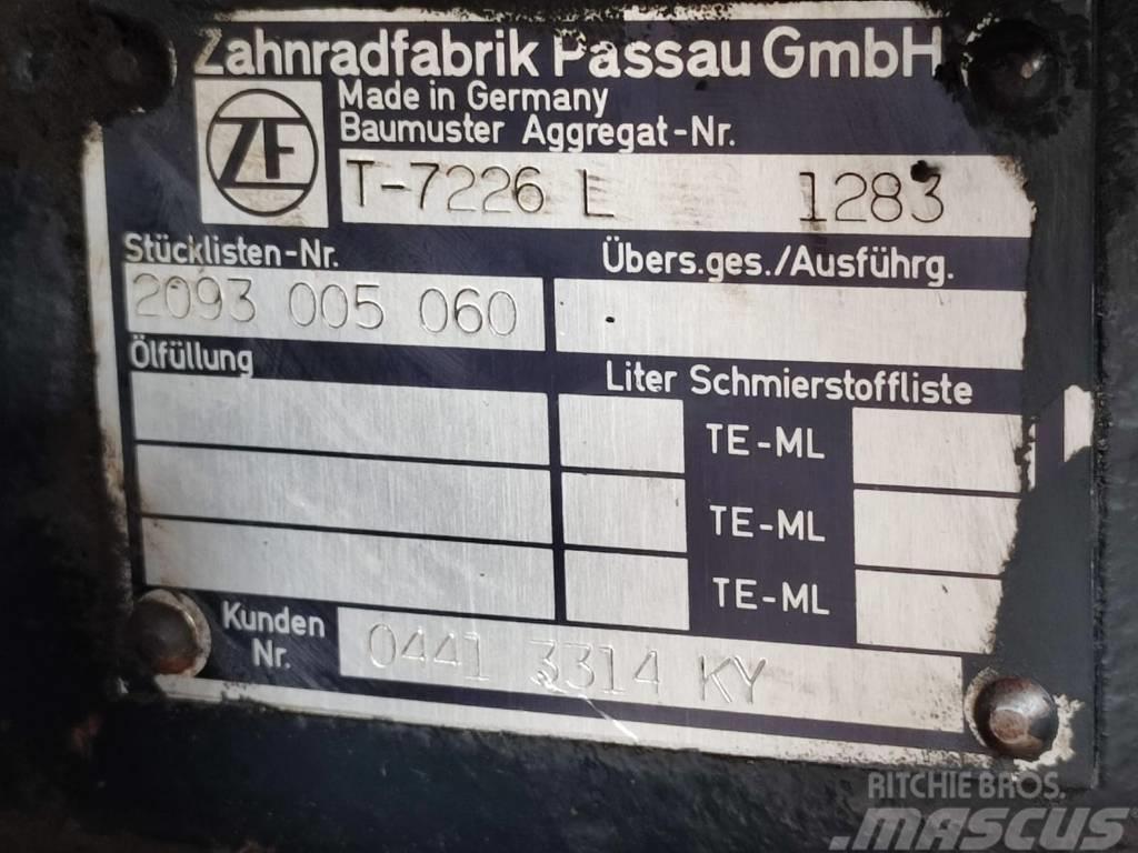 Deutz-Fahr T 7226 L DEUTZ FAHR 6.20 AGROTRON gearbox Váltók