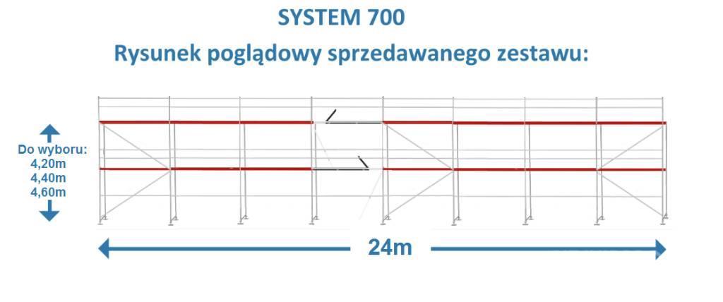  DUDIX SYSTEM700 Gerüstbau Scaffolding Állvány felszerelések
