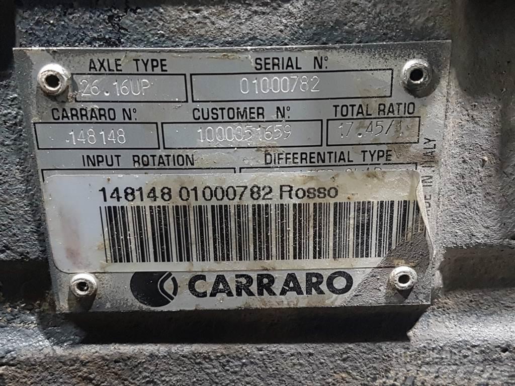 Carraro 26.16UP - Kramer 342 Allrad - Axle Tengelyek