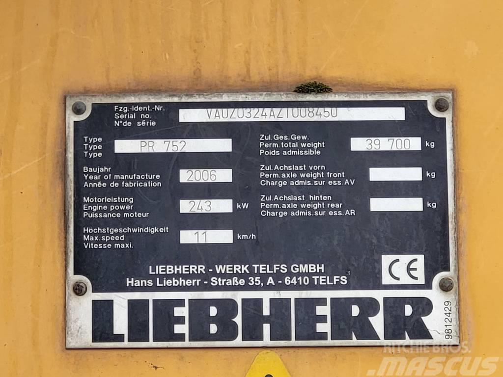 Liebherr PR 752 Litronic lánctalpas dózerek