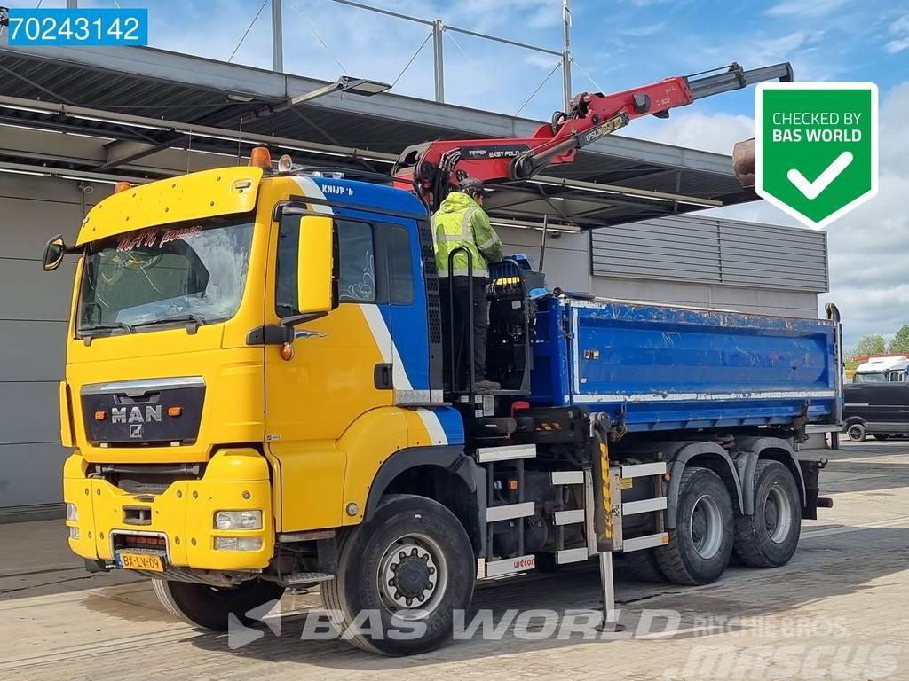 MAN TGS 26.400 6X6 NL-Truck 15tons Palfinger Epsilon C Billenő teherautók