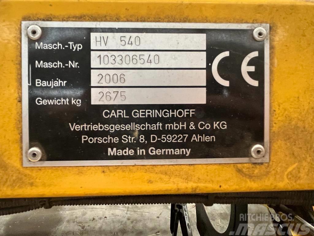 Geringhoff HV 540 Kombájn adapterek