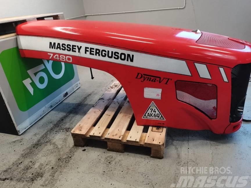 Massey Ferguson 7480 mask Vezetőfülke és belső tartozékok