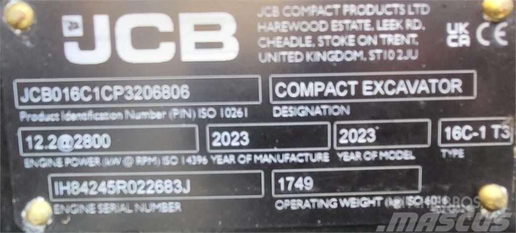 JCB 16C-1 Mini kotrók < 7t