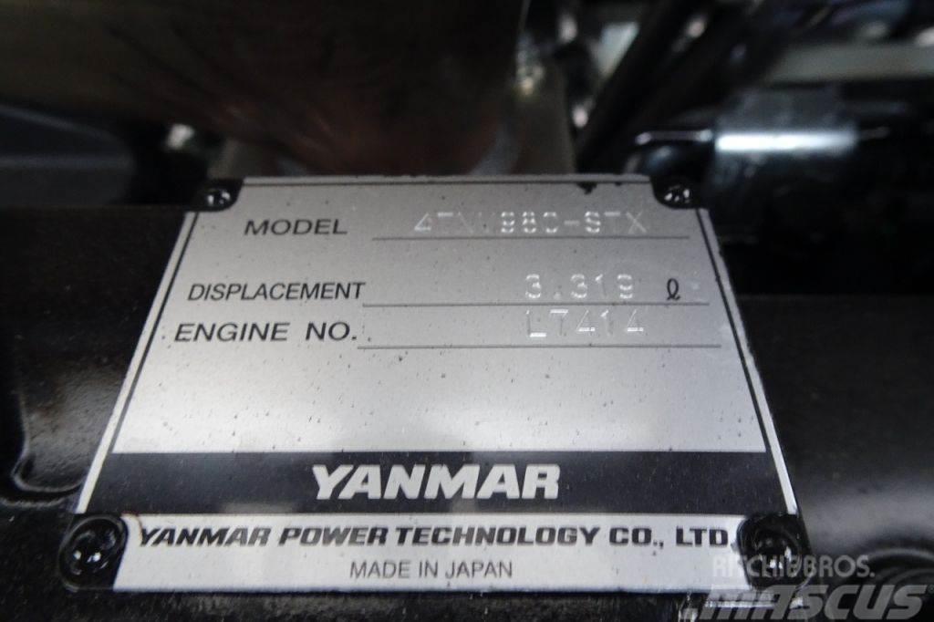 Yanmar V80 Stage V op voorraad Gumikerekes homlokrakodók