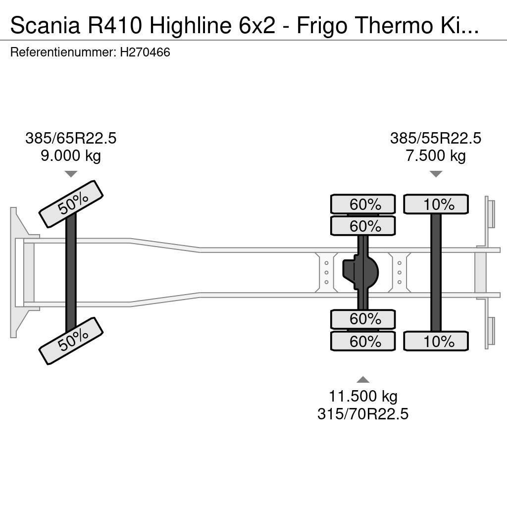 Scania R410 Highline 6x2 - Frigo Thermo King UT-800 - Loa Hűtős