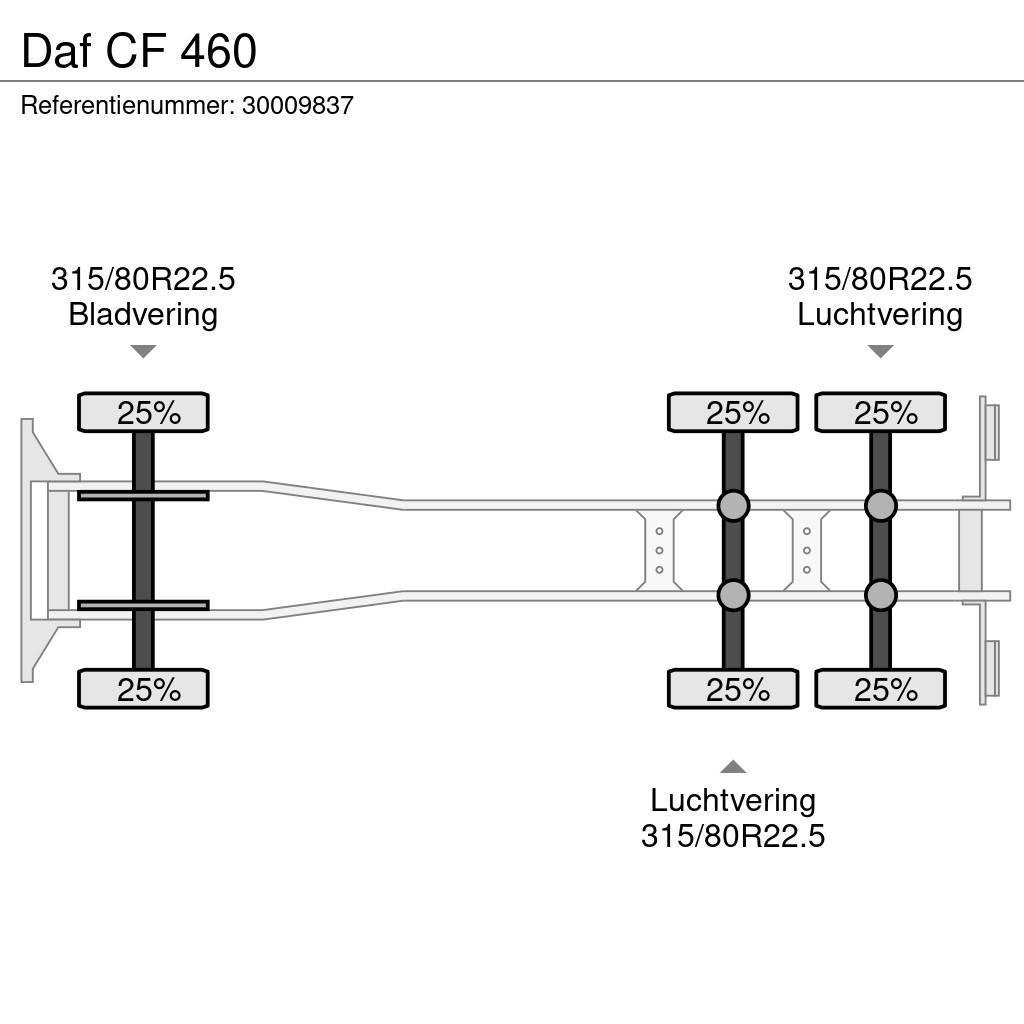 DAF CF 460 Konténer keretes / Konténeres teherautók