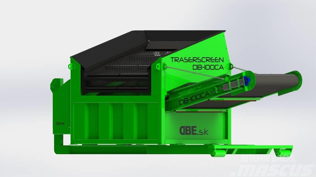 DB Engineering Siebanlage Hakenlift Traserscreen DB-100CA Osztályozó berendezések