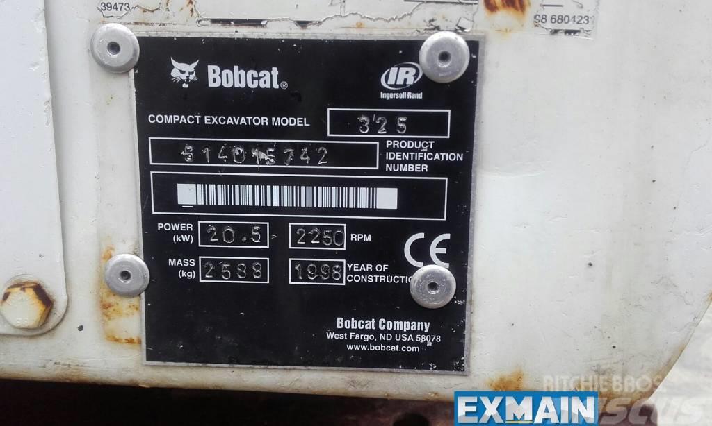 Bobcat X 325 Mini kotrók < 7t