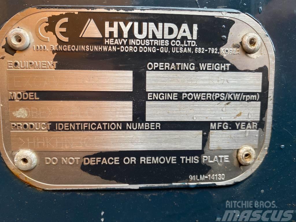 Hyundai Harvadig 125LCR-9A c/w 2020 Keto 100LD Erdészeti Kotrók