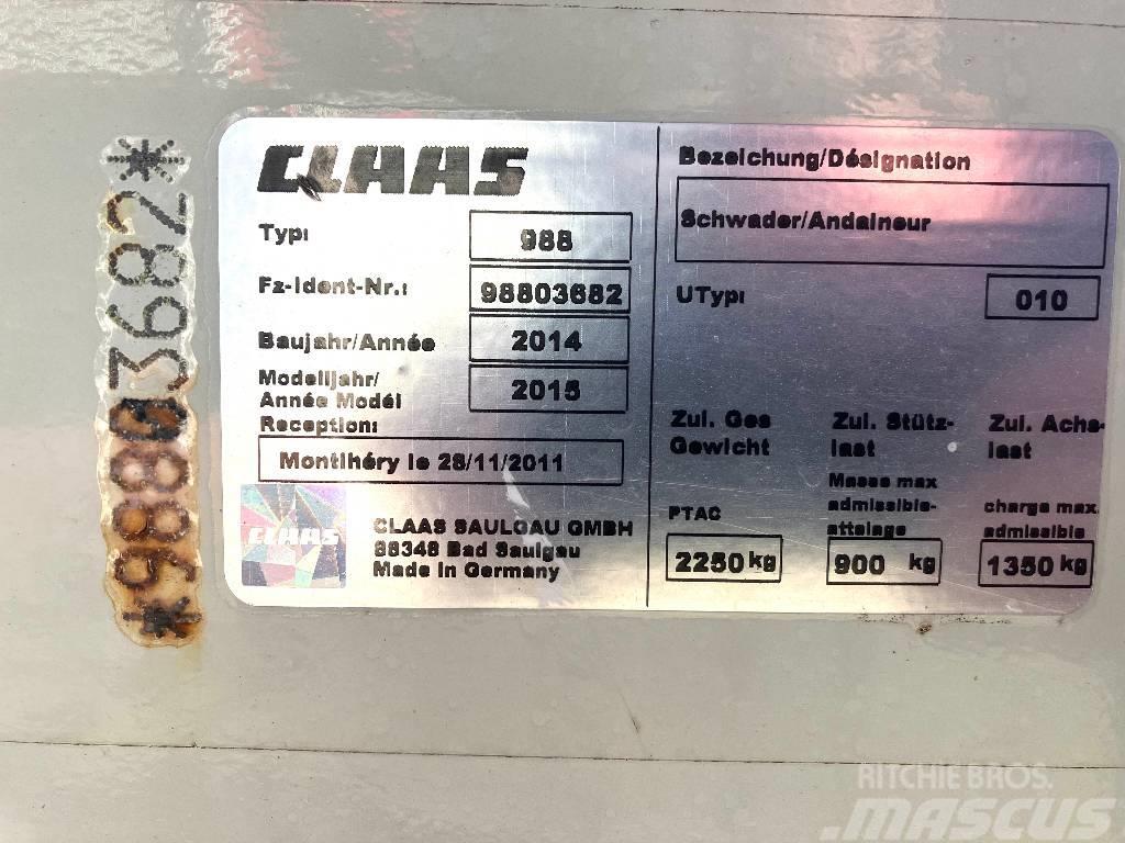 CLAAS Liner 2900 Rendforgatók