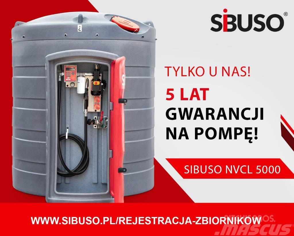 Sibuso NVCL 5000L zbiornik Diesel z szafą Mezőgazdasági tartályok