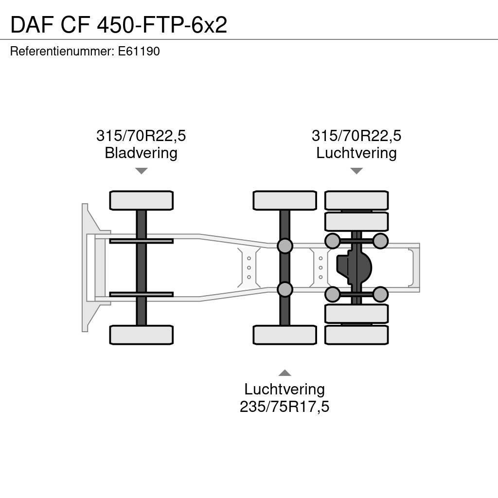 DAF CF 450-FTP-6x2 Nyergesvontatók