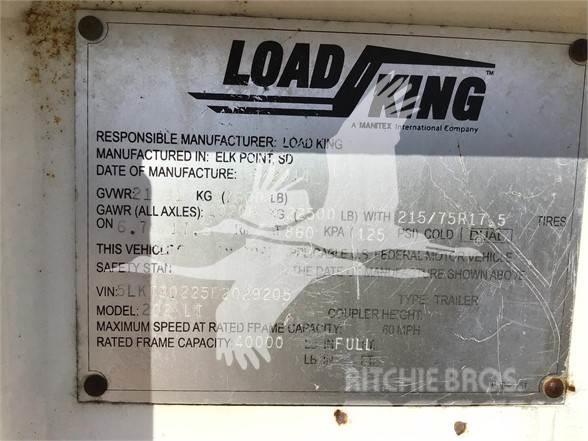Load King 202LT Platós / Ponyvás pótkocsik