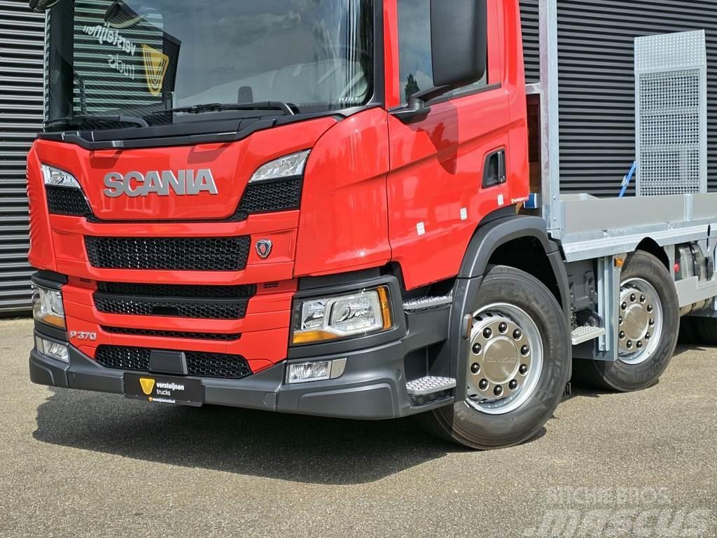 Scania P370 / 8x2*6 / OPRIJ WAGEN / MACHINE TRANSPORT / N Járműszállítók