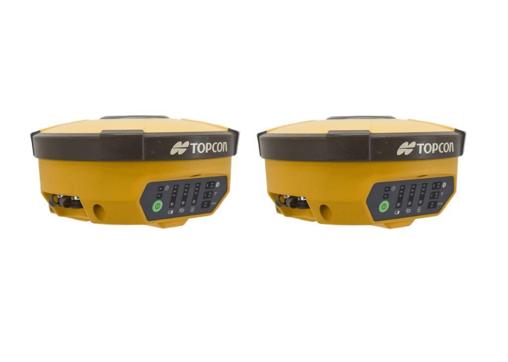 Topcon Dual Hiper V FH915 900 MHz Base/Rover Receiver Kit Egyéb alkatrészek