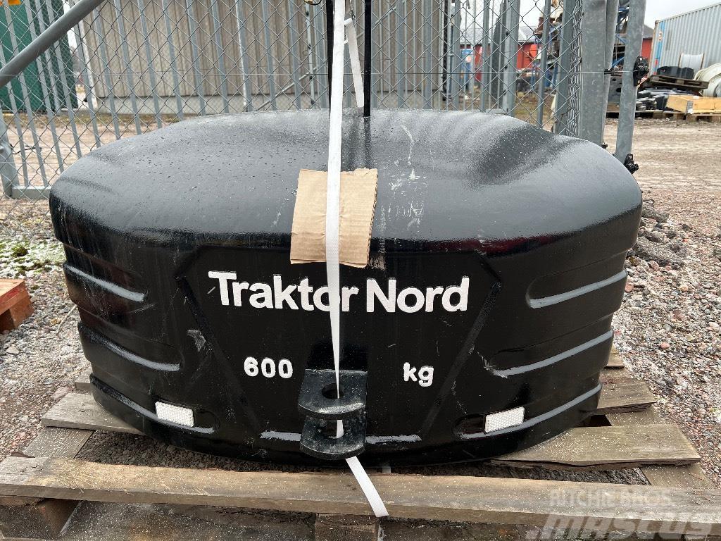  Traktor Nord Frontvikt olika storlekar 600-1800kg Orr súlyok
