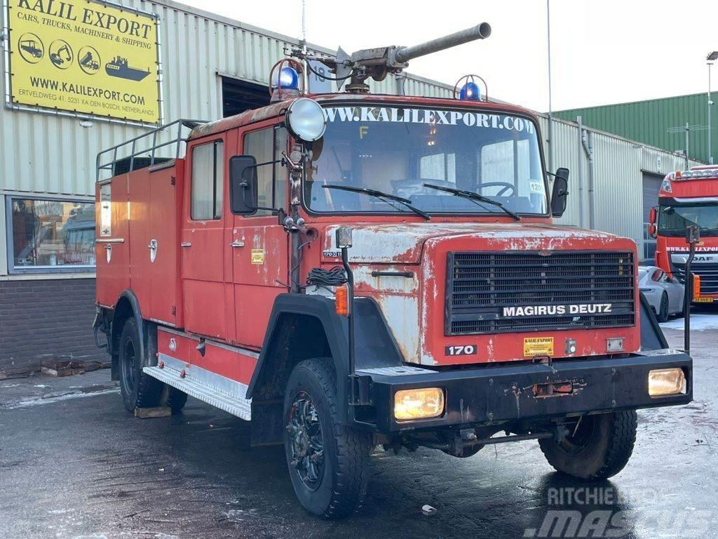 Magirus Deutz 170 Fire Fighting Truck 4x4 Complete truck G Tűzoltó