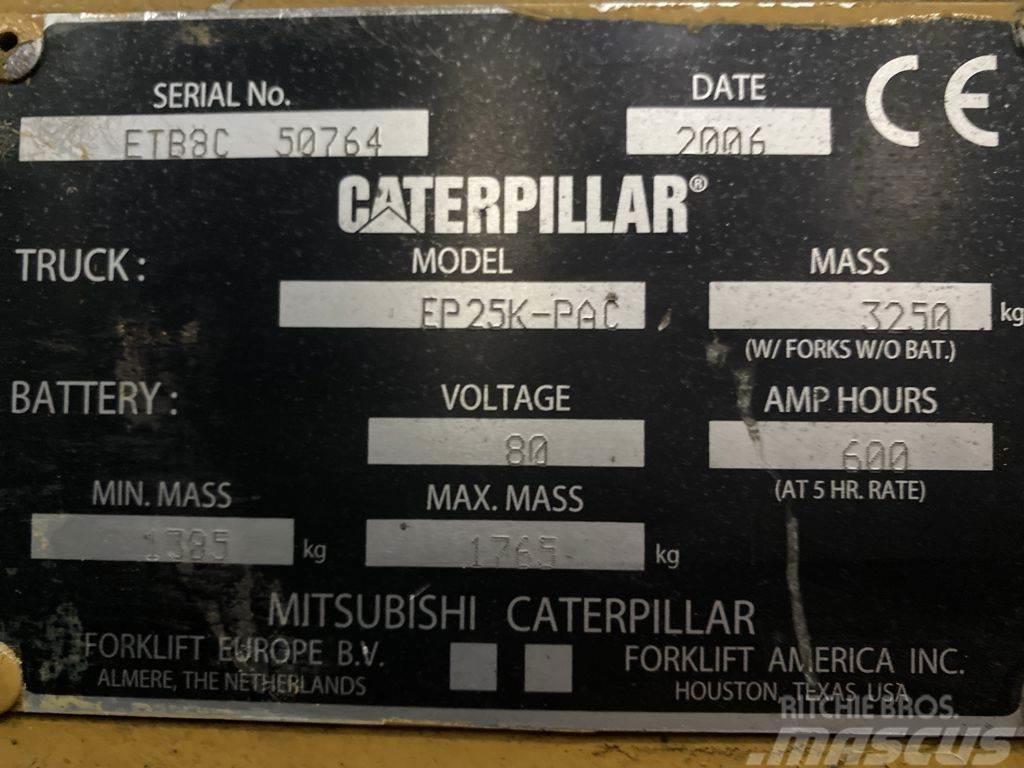 CAT EP25 K PAC Elektromos targoncák