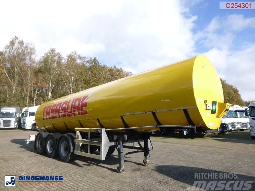  Crane Fruehauf Food (beer) tank inox 30 m3 / 2 com Tartályos félpótkocsik