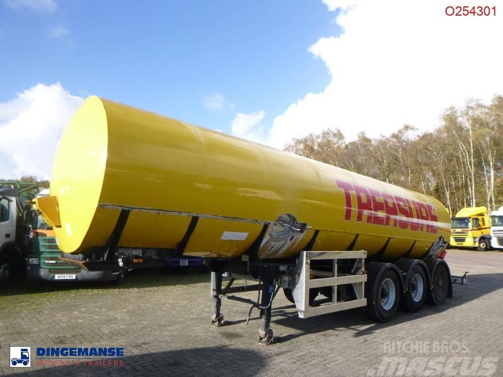  Crane Fruehauf Food (beer) tank inox 30 m3 / 2 com Tartályos félpótkocsik