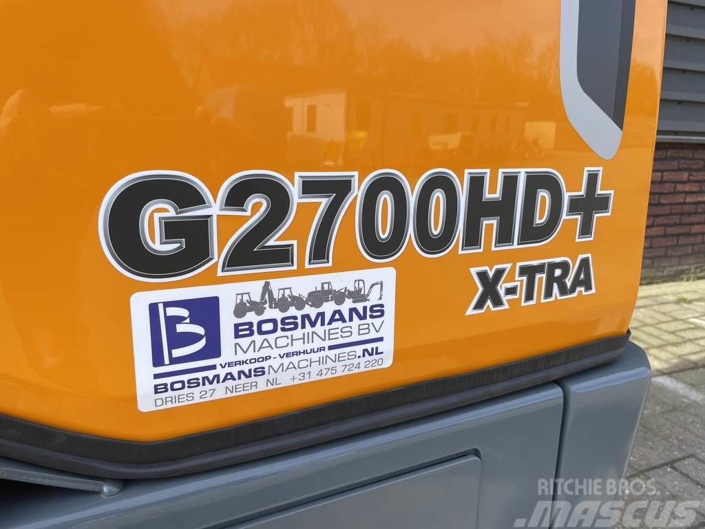 GiANT G2700 HD X-TRA + minishovel NIEUW Gumikerekes homlokrakodók