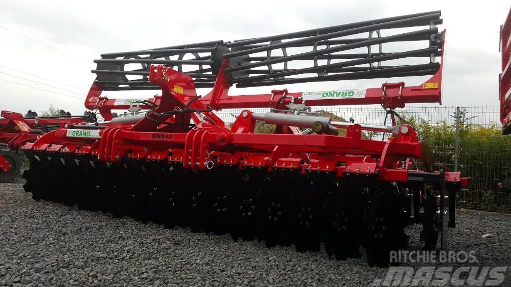 Top-Agro GRANO Disc Harrow 4m, OFAS 560mm, roller 500mm Tárcsás boronák