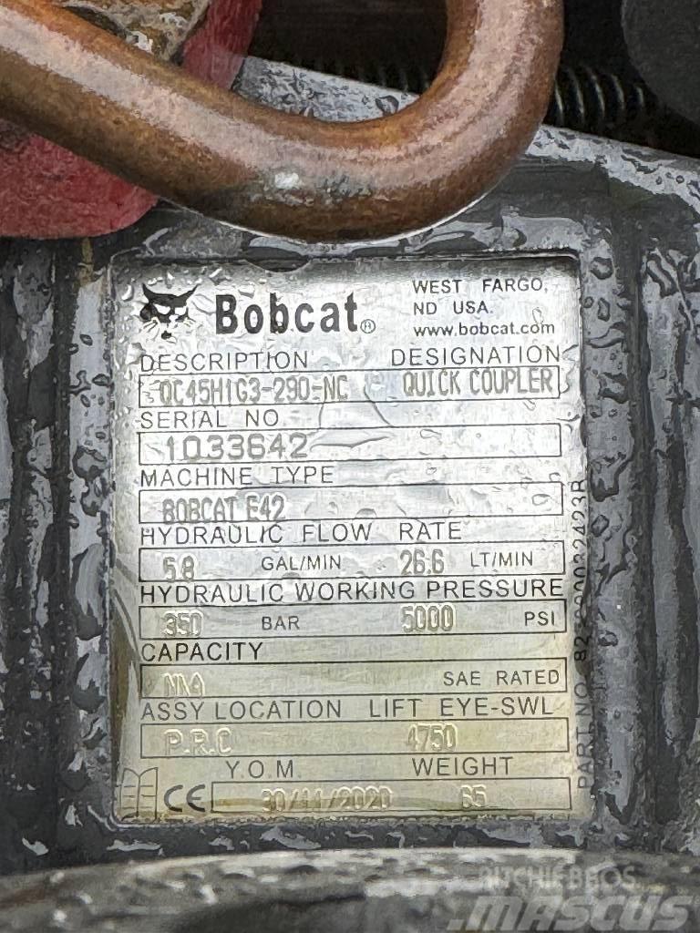Bobcat 3xStück Schnellwechsler E 42 Gyors csatlakozók