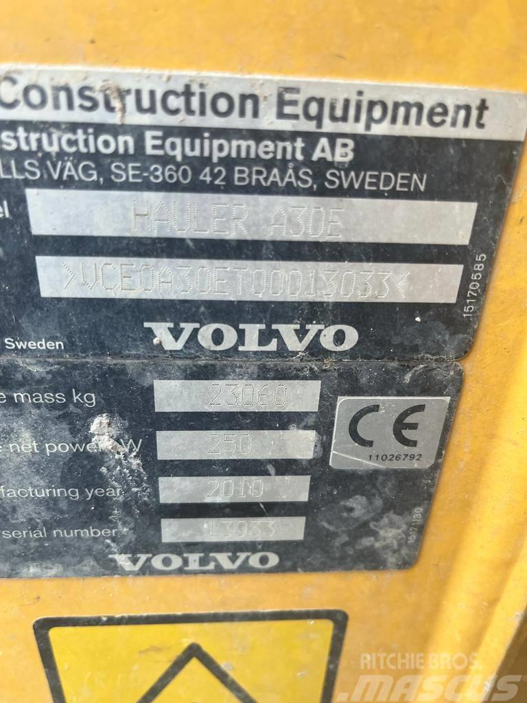Volvo A 30 E Csuklósdömperek