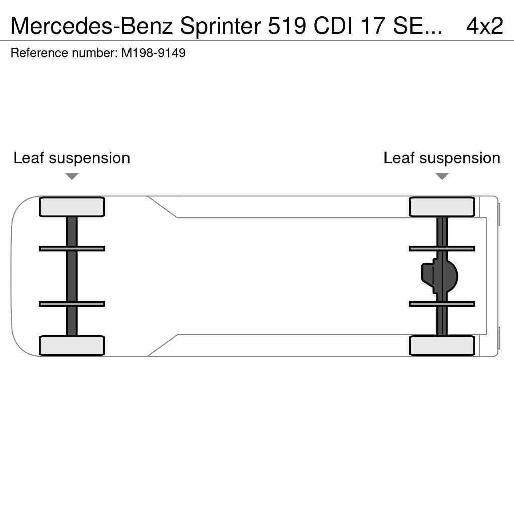 Mercedes-Benz Sprinter 519 CDI 17 SEATS / AC / WEBASTO Mini buszok
