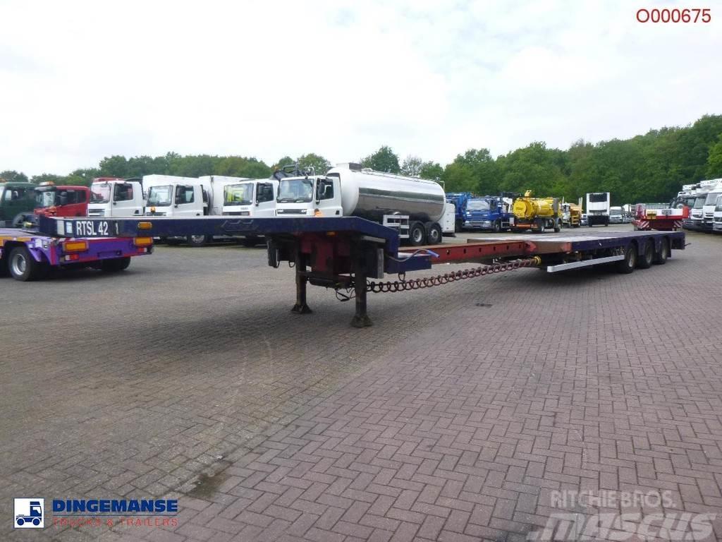 Nooteboom 3-axle semi-lowbed trailer OSDS-48-03V / ext. 15 m Mélybölcsős félpótkocsik