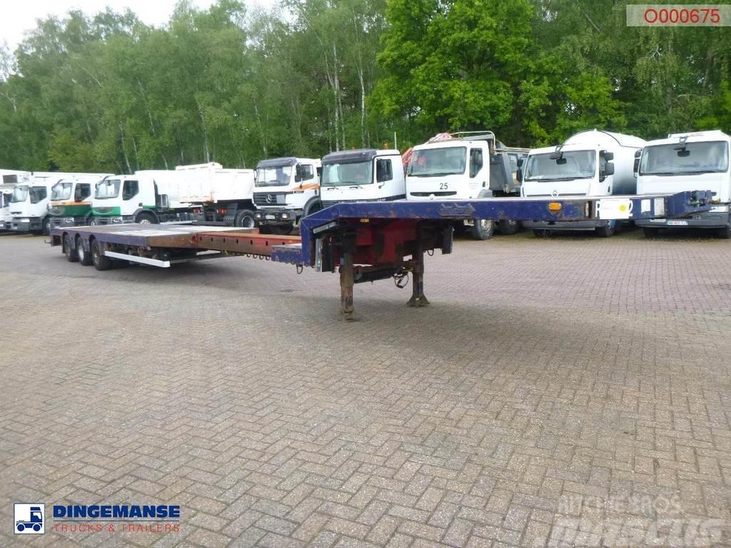 Nooteboom 3-axle semi-lowbed trailer OSDS-48-03V / ext. 15 m Mélybölcsős félpótkocsik