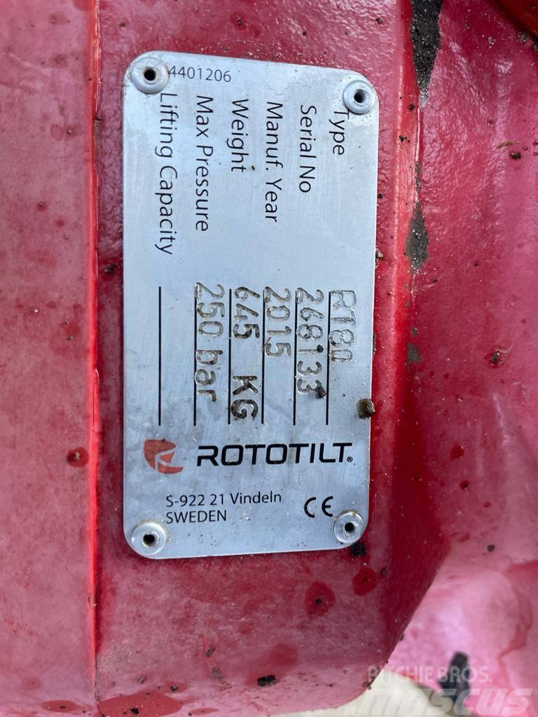 Rototilt RT8 & RT80 CW30 Forgatók-Építőipar