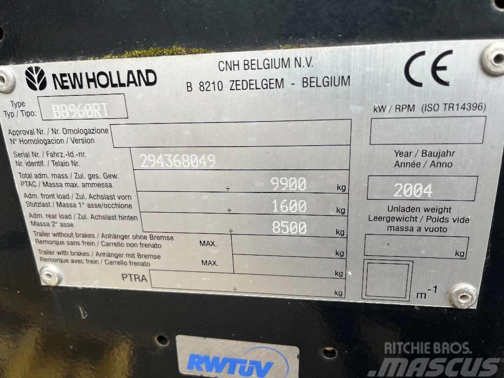 New Holland BB 960 A Dismantled: only spare parts Szögletes bálázók